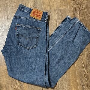 Levi's Classic Relax Fit Men's Jeans in Denim Blue 34 x 34